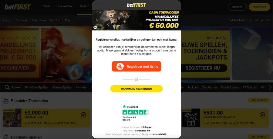 Betfirst Casino in Nederland image 2