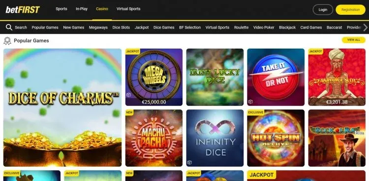Betfirst Casino in Nederland image 3